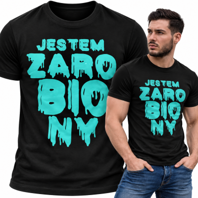 KOSZULKA  ŚMIESZNA  ZAROBIONY